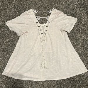 Coco + Jaimeson Cream Top